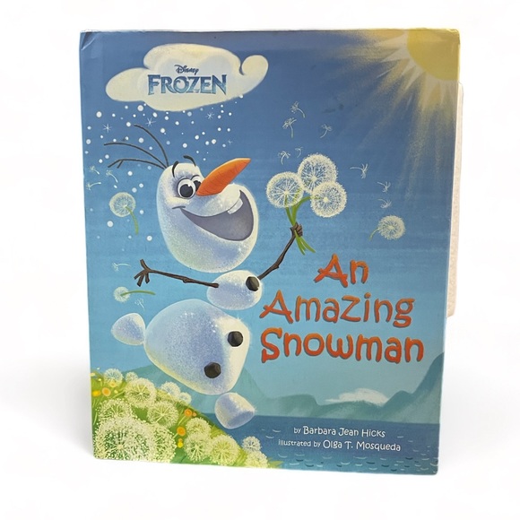 Frozen An Amazing Snowman Hardcover – Picture Book - Picture 2 of 5